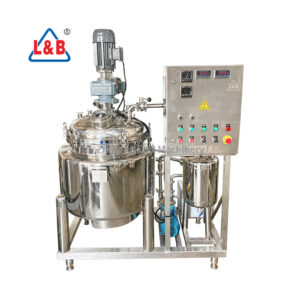 Industrial Mixing Tank with Integrated Transfer Pump